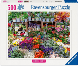 Flower Market France Puzzel (500 stukjes)