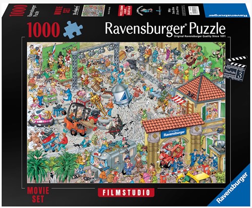 Ray’s Comics - Filmset 3: Filmstudio Puzzel (1000 stukjes)