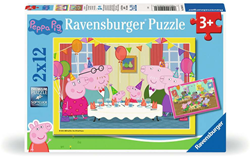 Peppa Pig Puzzel (2x 12 stukjes)