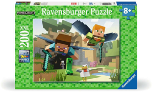 Ravensburger Minecraft Adventures Puzzel (200 XXL stukjes)