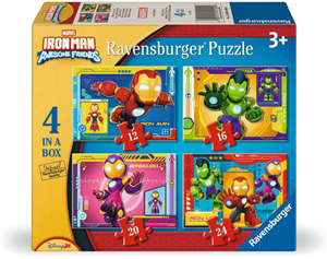 Iron Man Friends (4 in 1 Puzzel)