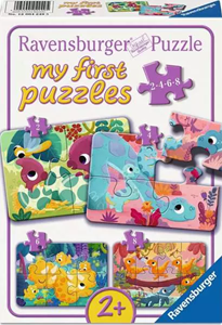 Ravensburger My First Puzzles - Sweet Dinosaurs (2,4,6 en 8 stukjes)