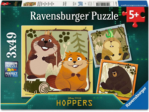 Ravensburger Hoppers - Mabel's Adventures Puzzel (3x49 stukjes)