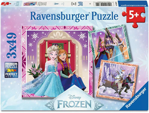 Ravensburger Disney Frozen Puzzel (3x49 stukjes)