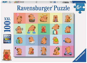 Ravensburger Capybara Puzzel (100XXL stukjes)