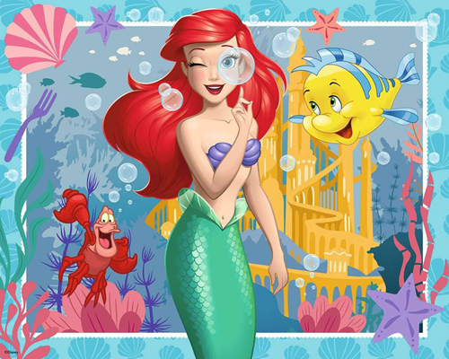 Princess Ariel Puzzel (48 stukjes)-2