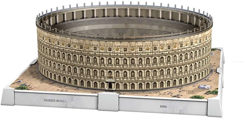 Iconics 3D Puzzel - Colosseum Rome with Light (291 stukjes)-2
