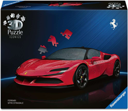 Iconics 3D Puzzel - Ferrari SF90 Stradale (108 stukjes)