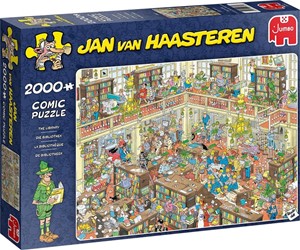 Jan van Haasteren De Bibliotheek Puzzel 2000 stukjes