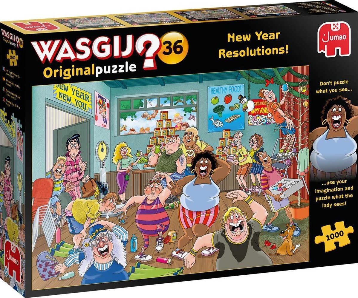 Original 36 - Goede Voornemens! Puzzel (1000 stukjes) - kopen bij Spellenrijk.nl