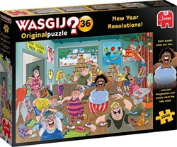 Wasgij Original 36 - Goede Voornemens! Puzzel (1000 stukjes)
