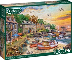 Falcon - Harbour Cottages Puzzel (1000 stukjes)