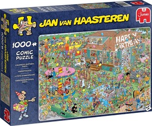 Afbeelding van het spelletje Jan van Haasteren - Kinderfeestje Puzzel (1000 stukjes)