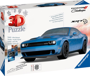 3D Puzzel Dodge Challenger Hellcat Widebody 108 stukjes