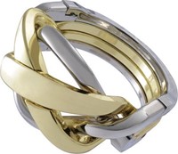 Huzzle Cast Puzzle - Ring (level 4)-2