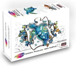 Rainbow Houten Puzzel - Zeeschildpad (125 stukjes)