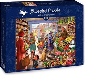Afbeelding van het spelletje Village Greengrocer Puzzel (1000 stukjes)