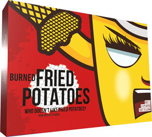 Afbeelding van het spelletje Fried Potatoes Kaartspel Burned Editie – Engelstalig