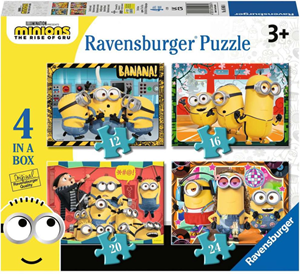 Minions Puzzel 4 in 1