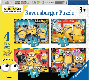 Afbeelding van het spel Minions Puzzel (4 in 1)