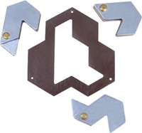 Huzzle Cast Puzzle - Hexagon (level 4)-2