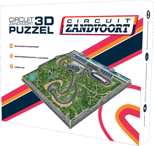Kick Off Games Circuit Zandvoort 3D Puzzel (85 stukjes)