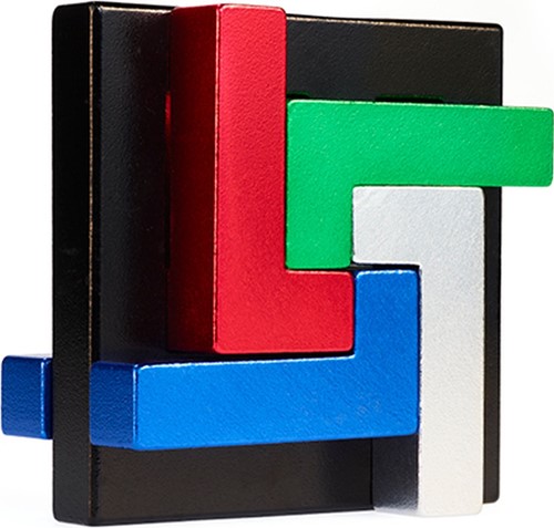Eureka 3D Puzzle in a Can - Quad L Multicolor (level 3) -2