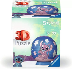 Disney Stitch Angel with Ice 3D Puzzelbal (55 stukjes)