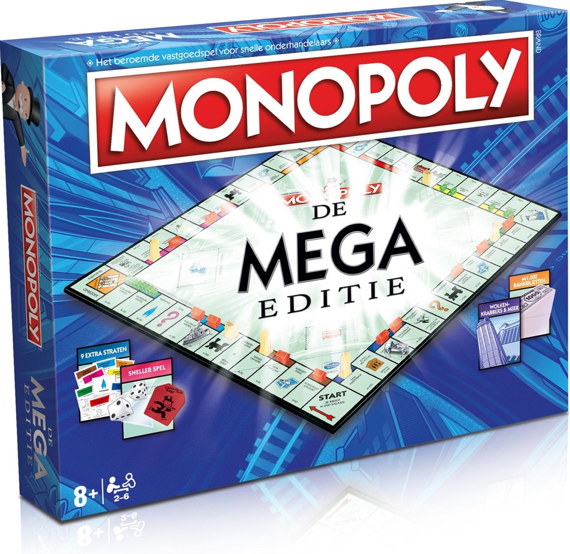 Baleinwalvis Raad enkel Monopoly - Mega Edition - kopen bij Spellenrijk.nl