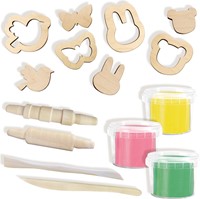 SES - ECO Klei Met Houten Tools-2