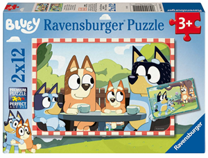 Ravensburger Bluey Puzzel (2x12 stukjes)