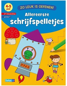 Afbeelding van het spelletje Allereerste Schrijfspelletjes 4-5 jaar