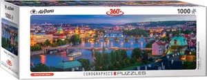 Afbeelding van het spelletje Prague Czech Republic Panorama Puzzel (1000 stukjes)