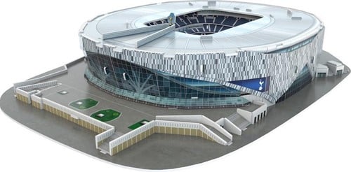 Tottenham Hotspur Stadium 3D Puzzel (75 stukjes)-2