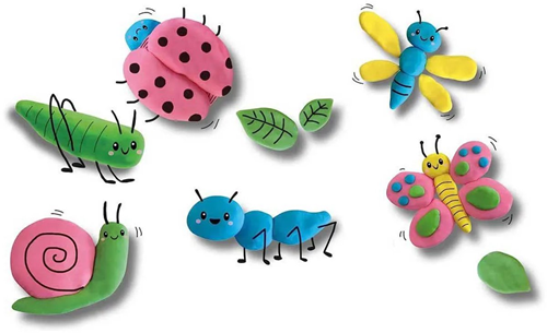 SES - Eco Klei 4 Kleuren-3