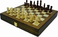 Schaak-Dam-Backgammon Cassette 29x29cm-2