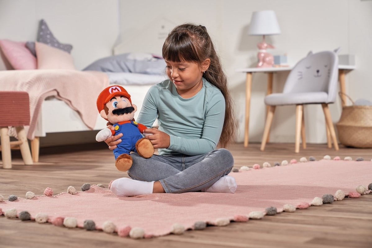 speling tussen Hertog Super Mario - Mario Knuffel (30 cm) - kopen bij Spellenrijk.nl