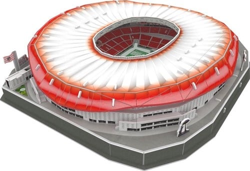 Atletico Madrid - Wanda Metropolitano 3D Puzzel LED-3