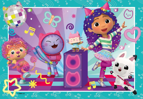 Gabby's Dollhouse Puzzel (2x24 stukjes)-2