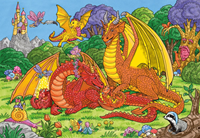 Magisch Bos Puzzel (2x12 stukjes)-2