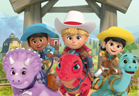 Dino Ranch Puzzel (2x24 stukjes)-2