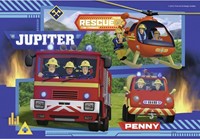 Waterloop met Brandweerman Sam Puzzel (2x24 stukjes)-2