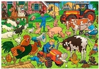 That's Life Junior Farm Puzzel (240 stukjes)	-2