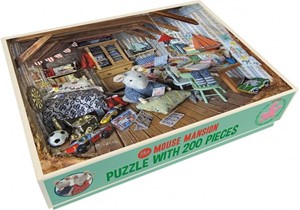 Afbeelding van het spelletje Sam's Slaapkamer - Het Muizenhuis Puzzel (200 stukjes)