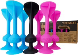 Tossit Partyspel - Starter Pack (Blauw-Roze)