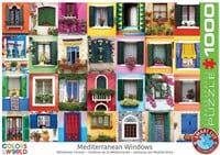 Mediteranean Windows Puzzel (1000 stukjes)-2