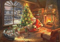 Santa Claus is Here Puzzel (1000 stukjes)-2
