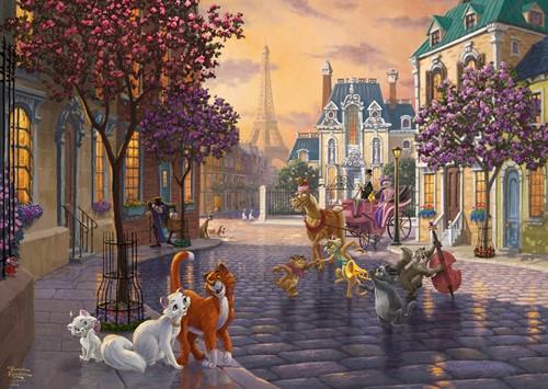 Disney The Aristocats Puzzel (1000 stukjes)-2