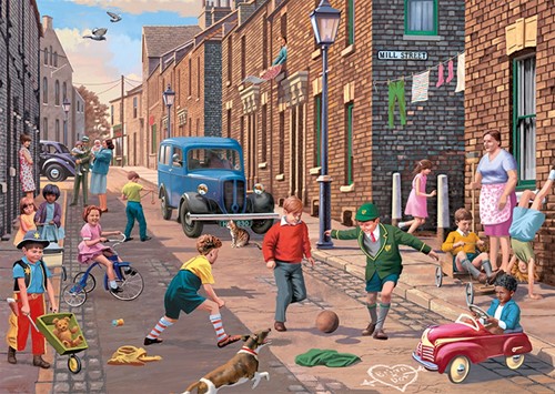 Falcon - Playing in the Street Puzzel (2 x 500 stukjes)-2