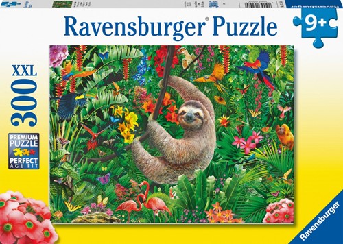 Schattige Luiaard Puzzel (300 XXL stukjes)